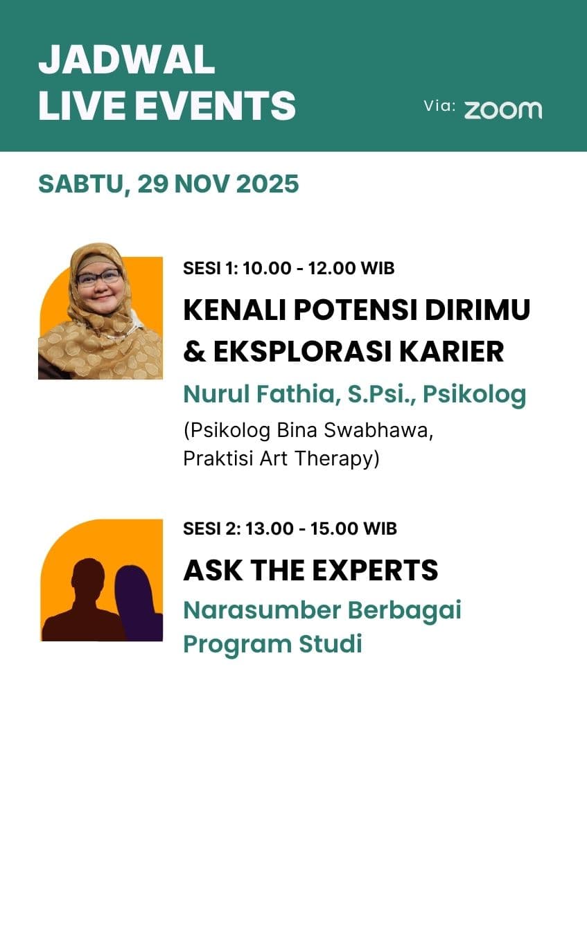 Jadwal Live Event Sabtu, 29 November 2025